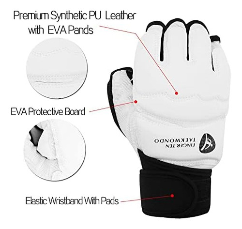 Guantes De Combate De Taekwondo Protectores De Manos Y Pies