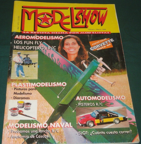 Revista Modelshow - Año 1 Numero 3- Febrero 1996 