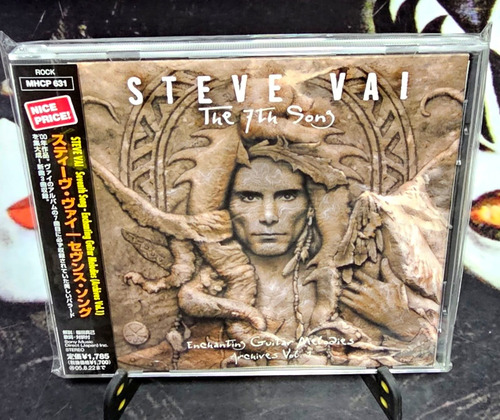 Cd Steve Vai The 7th Song Japón Con Obi Impecable Envios 