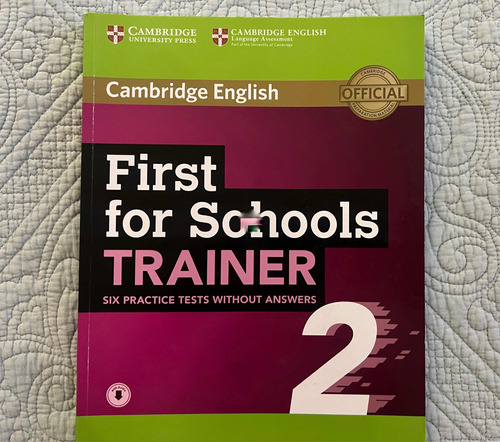 First For Schools Trainer