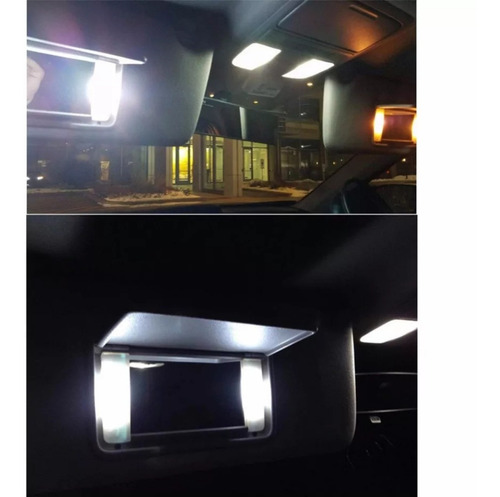 Imagen 7 de 10 de 2 Focos Led Festoon 28 Mm 4014 Luz Vanidad Cortesía Interior