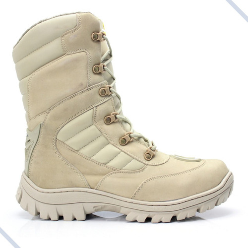 Bota Coturno Tático Militar Masculino Palmilha Gel