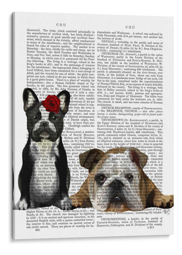 Canvas Lab Cuadro Bulldog Francés E Inglés Bulldog 60x80