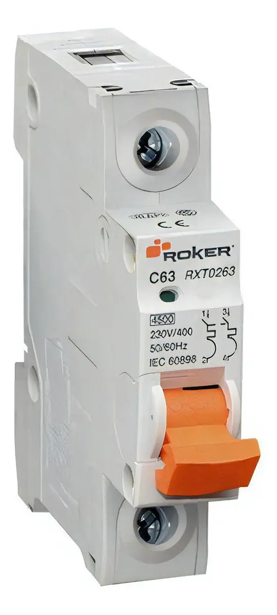 Llave Térmica Unipolar Roker de 25A