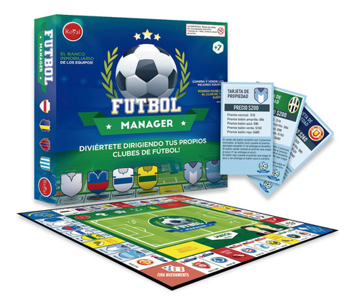 Juego De Mesa Fútbol Manager Royal Universo Binario