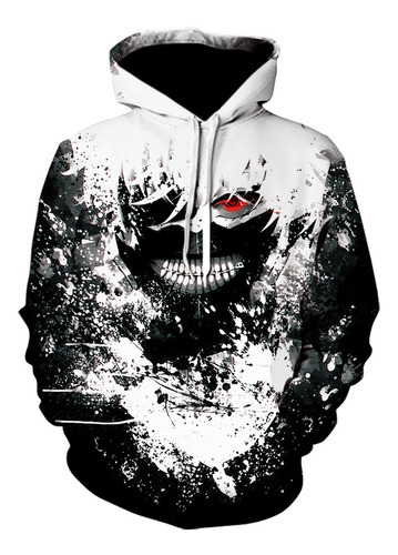 Sudaderas Con Capucha 3d Tokyo Ghoul