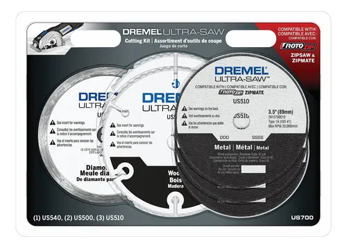 Kit De Discos De Corte Dremel Us700 Ultra-saw De 6 Piezas
