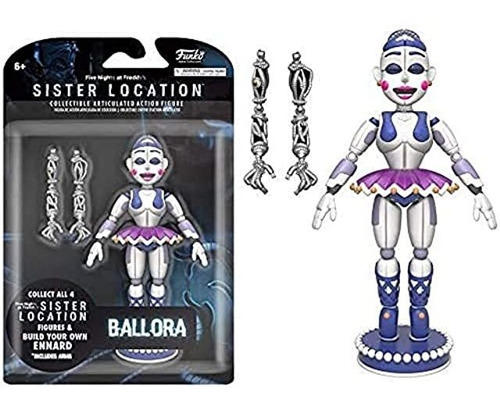 Mu&ntilde;ecos De Ennard Y Ballora Para Construir Funko Fi