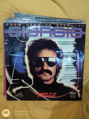 Vinilo Giorgio Moroder From Here To Eternity Si3
