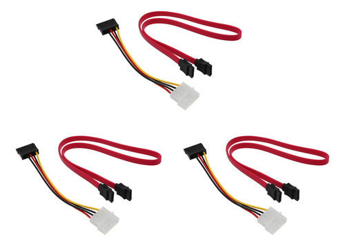 Cable Adaptador De Corriente Crystally-3 Y Cable De Datos 3
