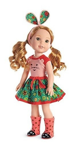 Muñeca American Girl Welliewishers Willa Doll Original Impo