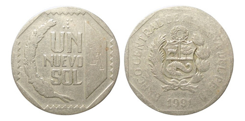 Perú 1 Nuevo Sol 1991 Pe#01 (Usado)
