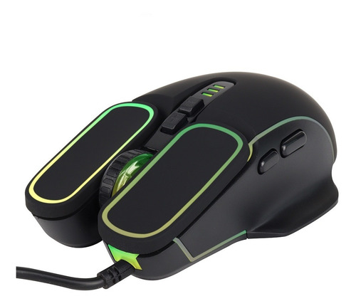 Imagen 2 de 6 de Mouse Gaming Luces Rgb Gm1078