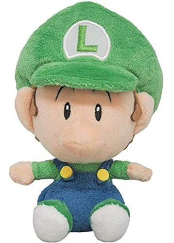 Oficial Super Mario Plush 5 Baby Luigi