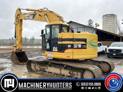 Excavadora Caterpillar 2002 321b, Maquinaria Pesada.