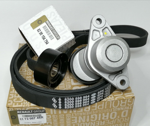 Kit Accesorios Correa Tensor Polea Renault Logan Sandero