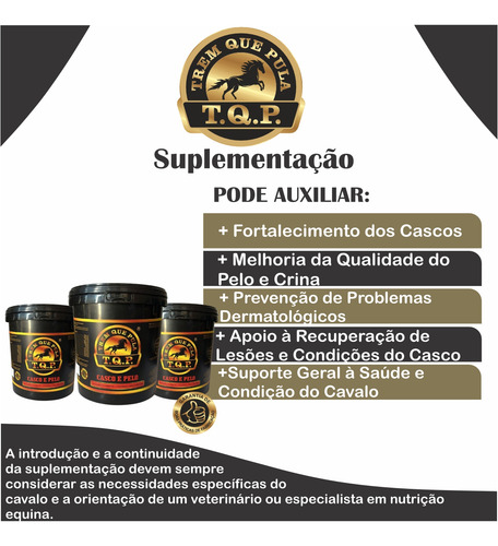 Suplemento Para Fortalecimento De Casco E Pelo 1kg