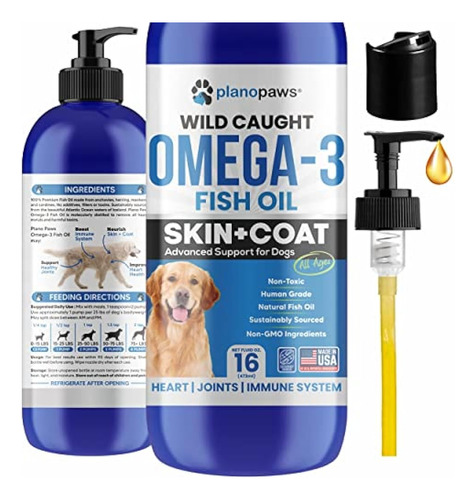 Omega 3 Aceite De Pescado Para Perros - Mejor Que El Aceite 