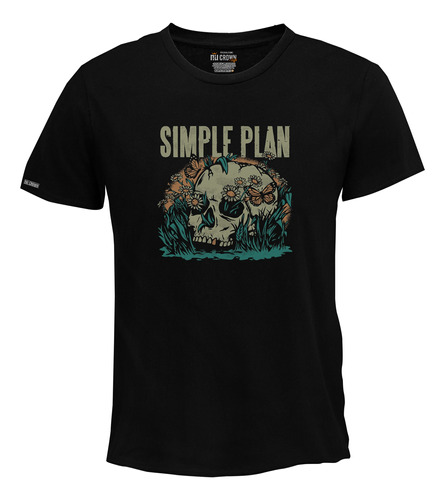 Camiseta Hombre Simple Plan Banda Rock Bto2