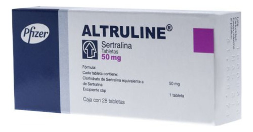 Altruline Sertralina 50mg Caja Con 28 Tabletas 