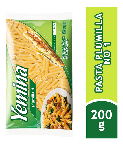 Pasta Plumilla No. 01 Yemina 200 gr