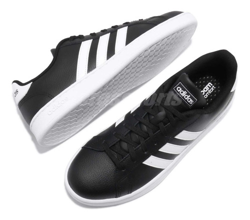 Tênis adidas Grand Court F36393 Couro Original