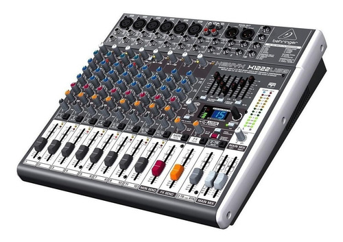 Behringer X1222usb Mixer Consola Mezcladora 12 Entradas