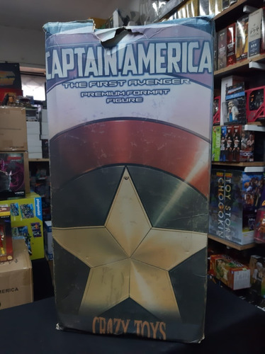 Crazy Toys The First Avenger Capitán América Premium Format