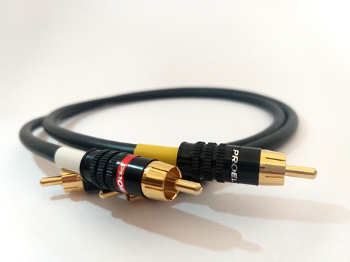 Imagen 4 de 9 de Cables Rca A Rca Proel-audiopipe 50cm
