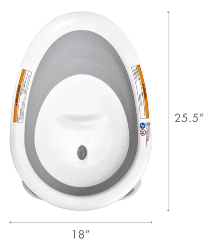 Bañera Plegable Para Bebés Boon Gris