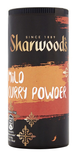 Curry En Polvo Mild Sharwoods Frasco 102 G Import.inglaterra
