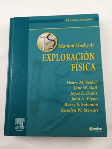 Libro Manual Mosby De Exploración Física 7ma Edicion Usado 
