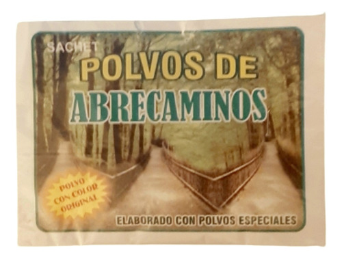 Polvo De Abrecaminos - Quita Obstaculos Y Atrae Suerte Exito