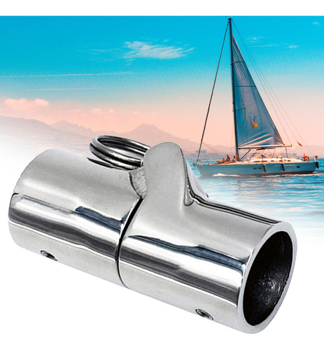 Conector De Tubo De Barco Para Corrimão Encaixe 25mm