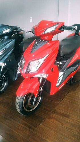 Imagen 3 de 15 de Sunra Hawk Moto Electrica 72v Bateria Litio Extraible 0km M