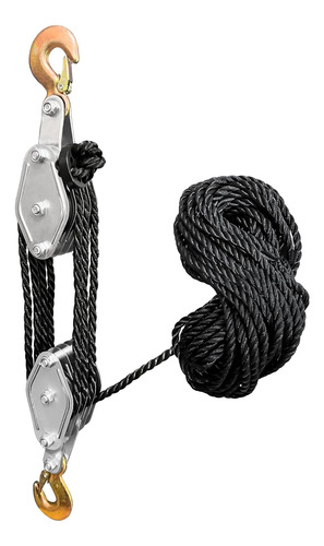 Sistema De Poleas Kituyoto Block And Tackle De 4400 Libras Q