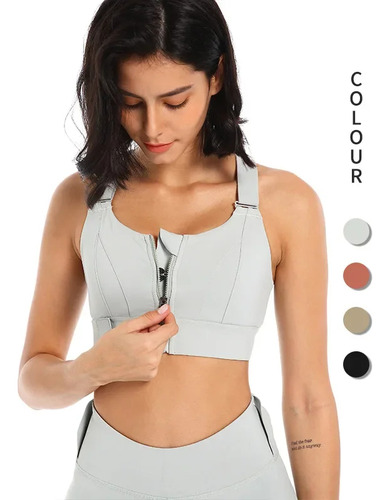 Sujetador Deportivo Para Mujer De Talla Grande, A Prueba De