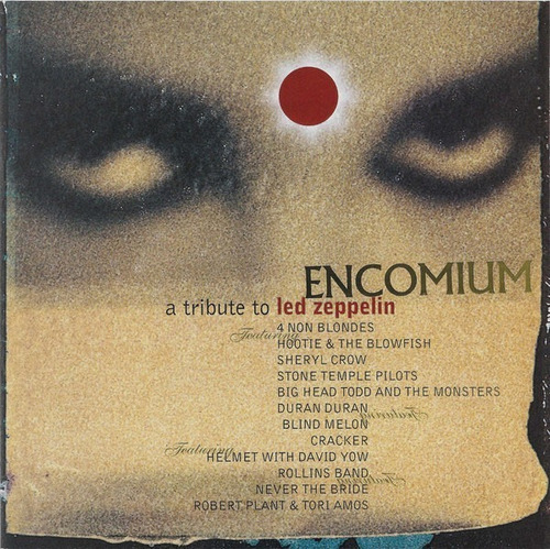 Cd Encomium: Tribute To Led Zeppelin 1a Ed Us 1995 Importado