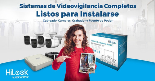 Kit De 4 Camaras Hikvision Hd 720 / 1mp Cctv Hdd 1tb