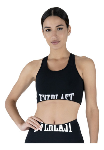 Top Deportivo Gym Everlast Dama Graphic Bra