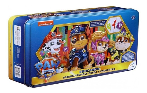 Rompecabezas Panorámico Paw Patrol The Movie 24 Piezas