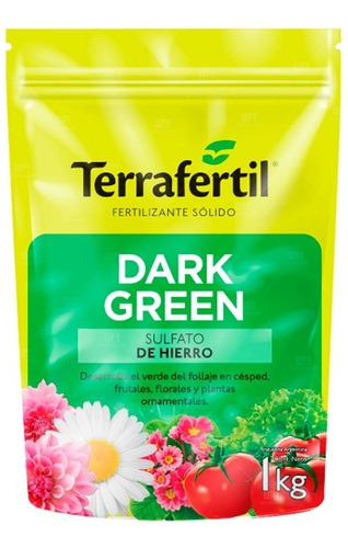 Fertilizante Dark Green Sulfato De Hierro Terrafertil 3kg