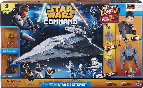 Star Wars Mando Star Destroyer Set, Estándar, Multi Color