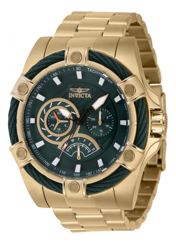 Reloj Para Hombres Invicta Bolt 46866 Oro