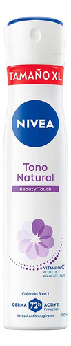 Nivea Tono Natural Classic Touch Antitranspirante 72h 200ml Classic