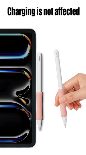 Funda Anti Deslizante Soporte Grip Para Apple Pencil Silicon