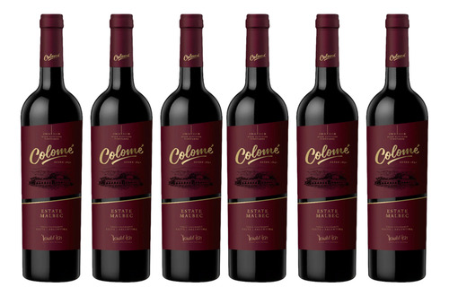 Vino Tinto Colomé Estate Malbec 6x750 Ml