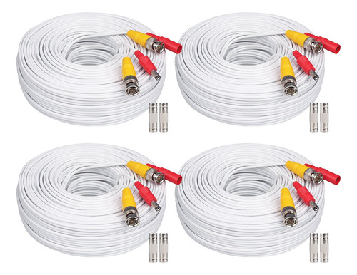 Wildhd 150 ft Siames Bnc Video Y Cable De Camara De Segurida