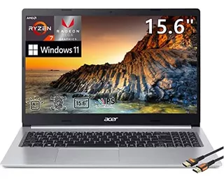 Laptop Acer Aspire 5 15.6 Slim Amd Ryzen 7 5700u Amd Radeon