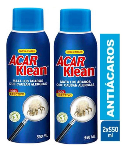 Acar Klean Antiacaros 550ml X2 